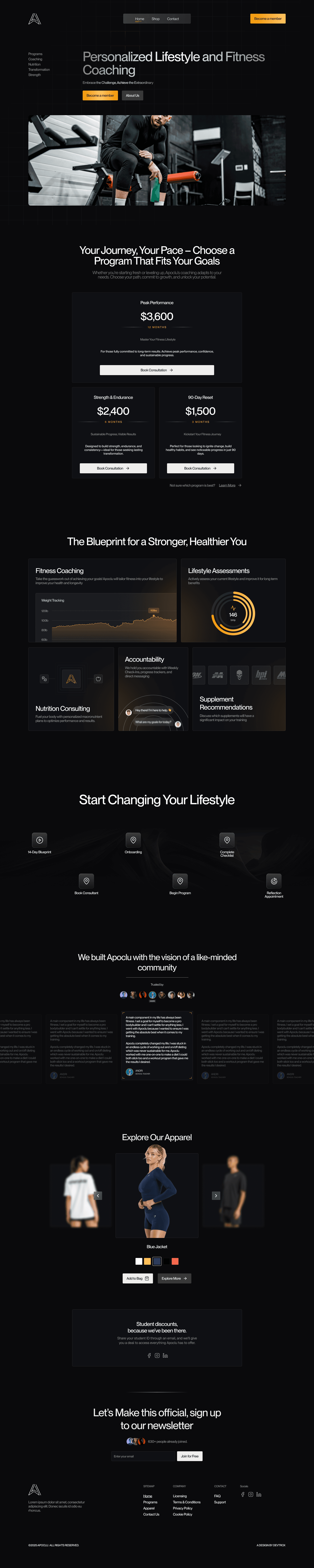Service Landing Page