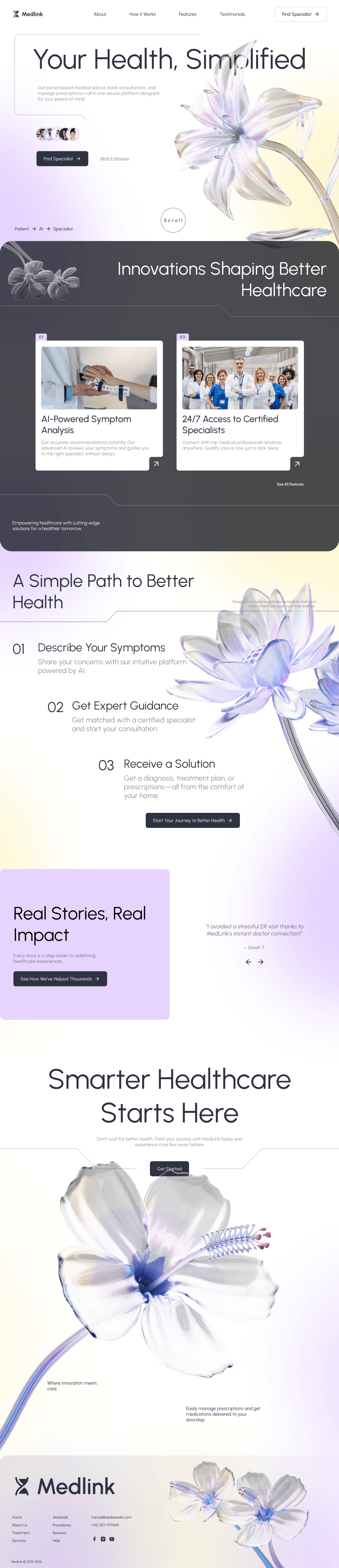 Marketing Landing Page