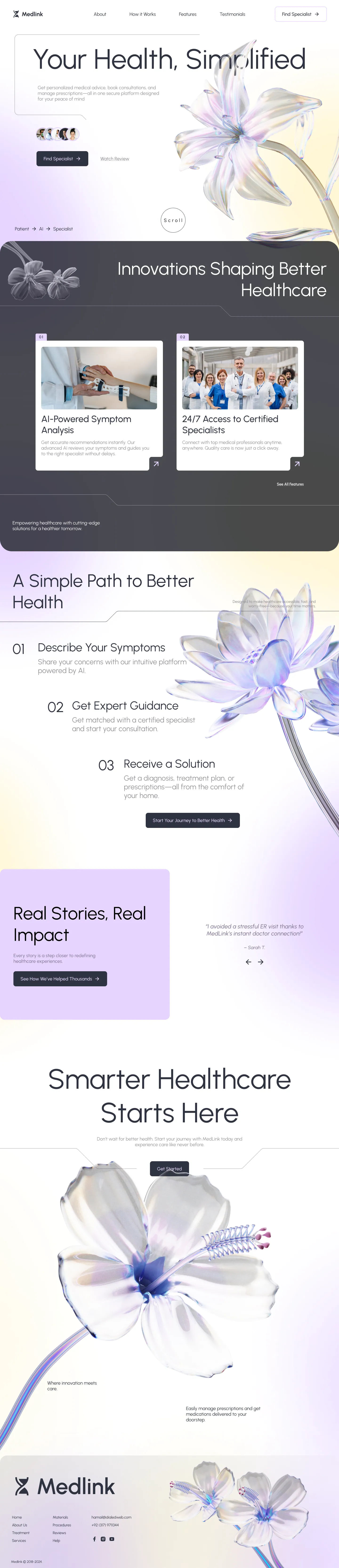 Marketing Landing Page