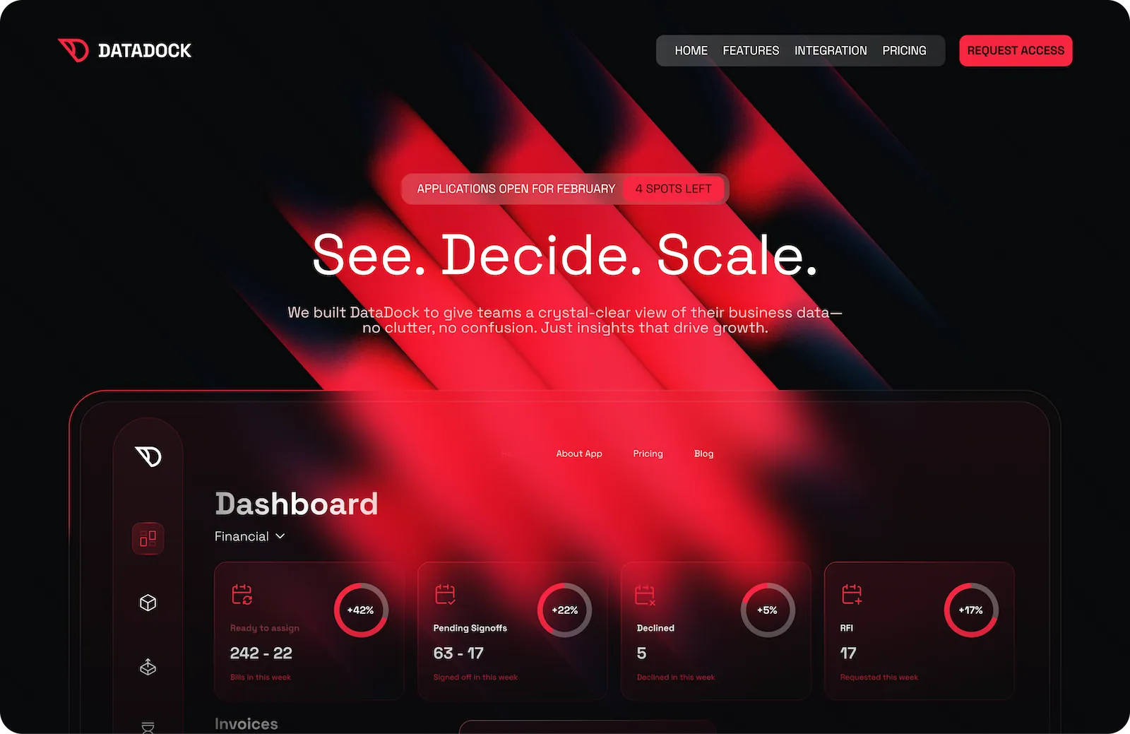 Website Interface Design