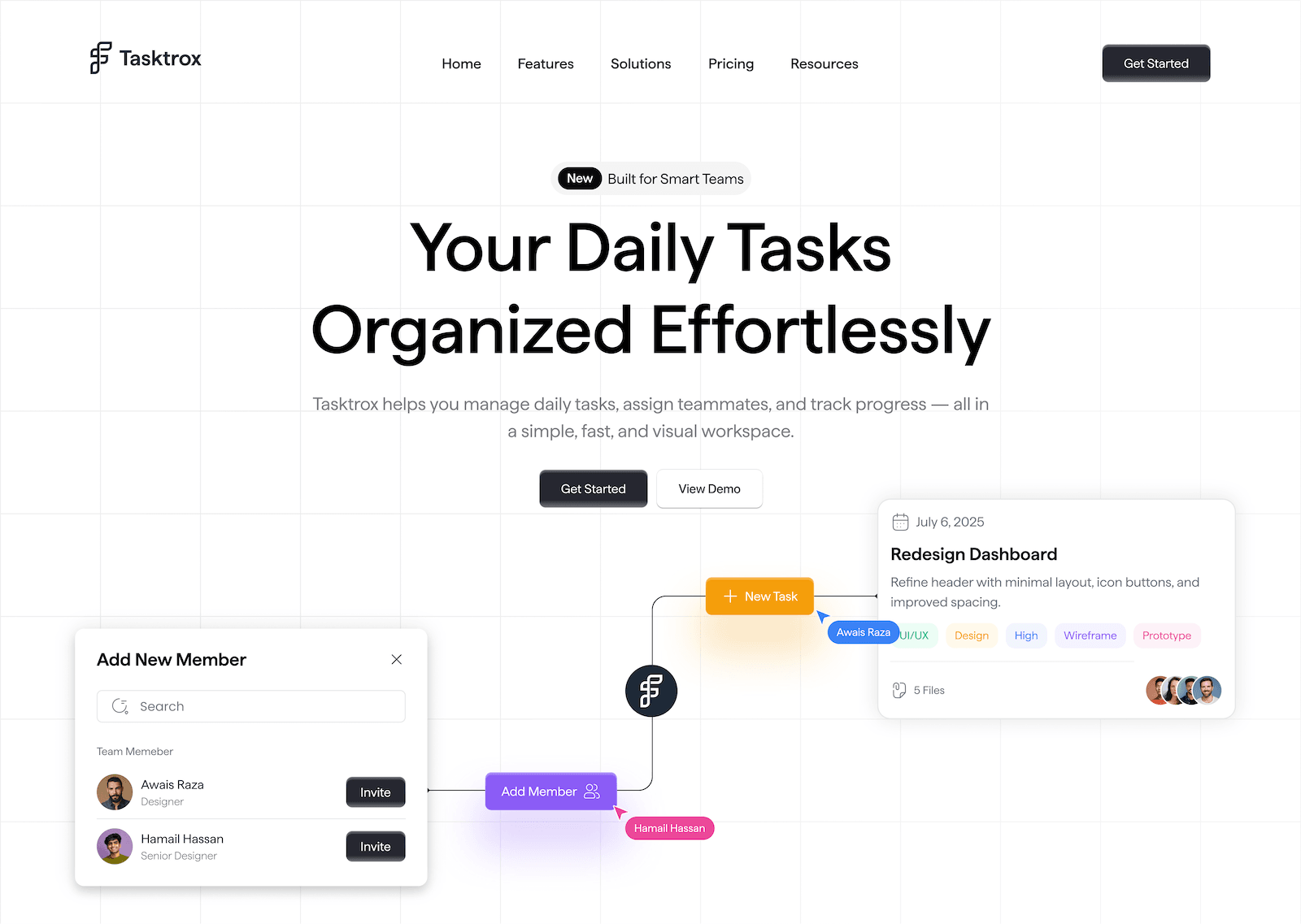 Social Media UI